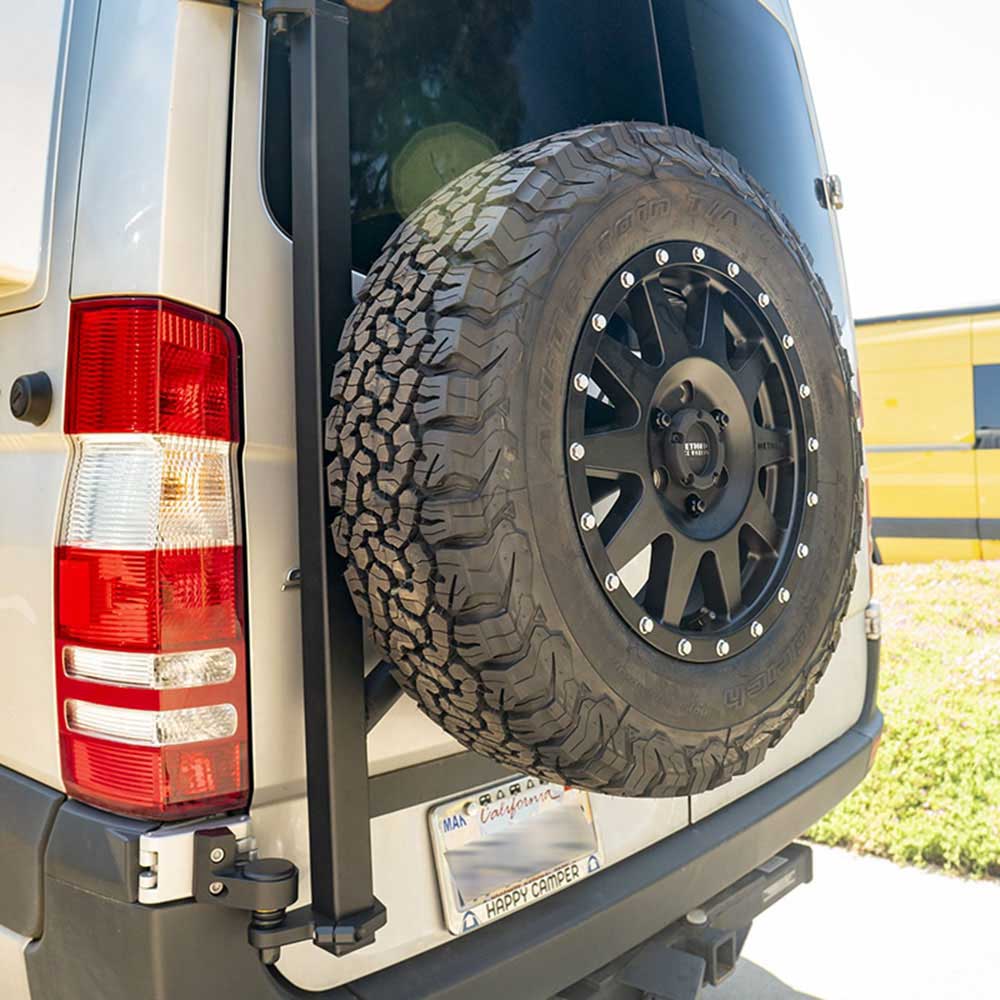 Rear Door Tire Carrier for NCV3 Sprinter (2007-2018) - Agile Offroad
