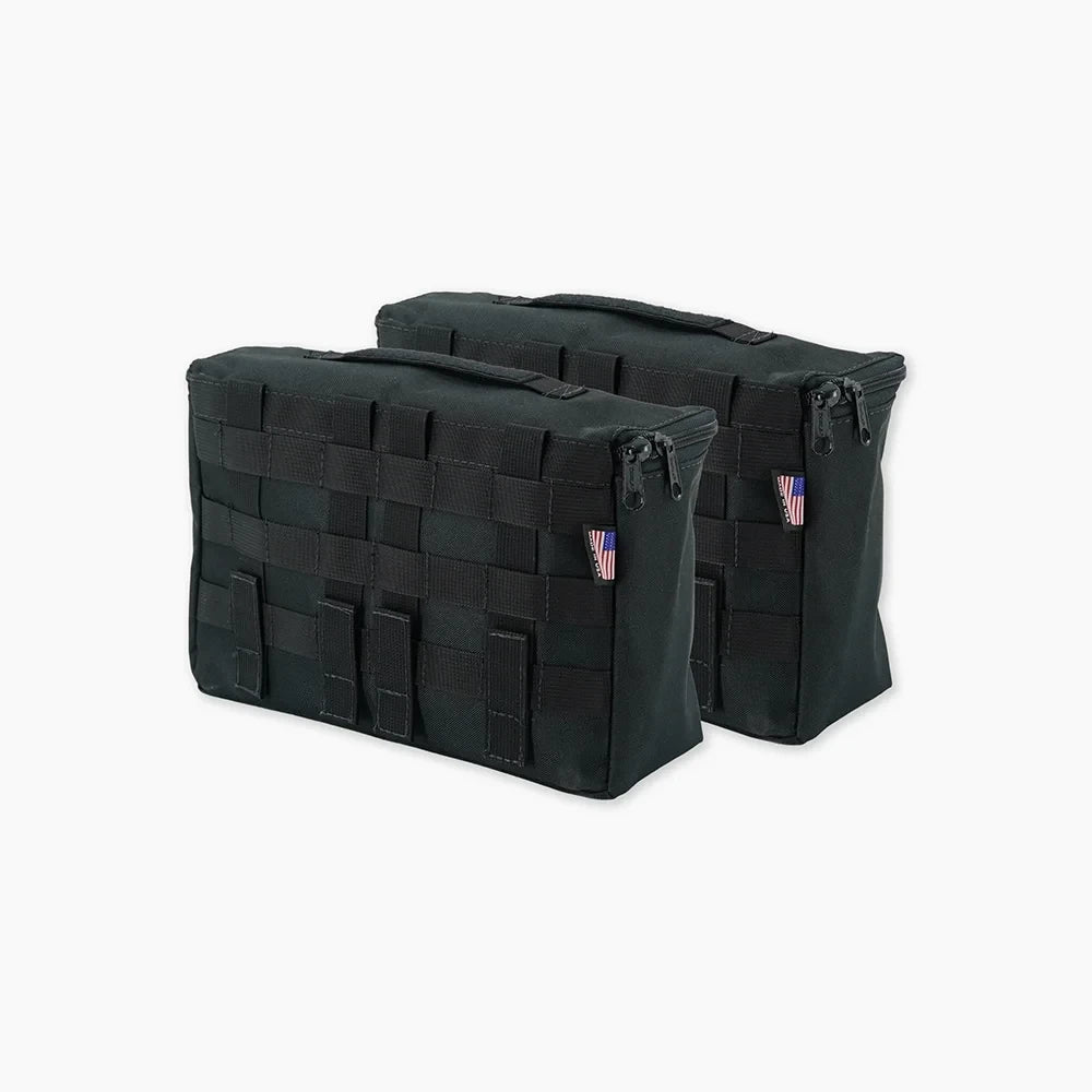 Overland Gear Guy Top Zip MOLLE Bags (Pair) by Agile Offroad