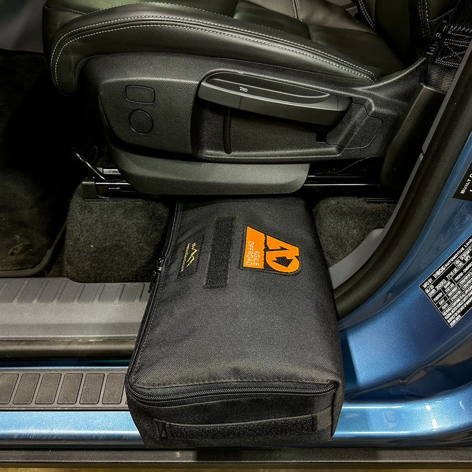 Overland Gear Guy Grenadier Under Seat Single Storage Bags by Agile Offroad