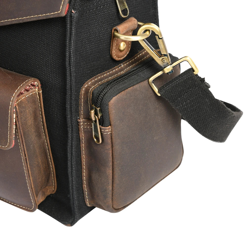 Overland Outfitters Grab N Go Messenger Bag - Black