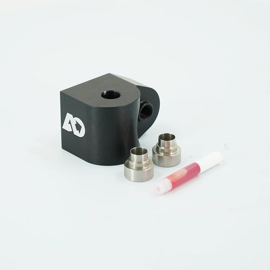 FOX ATS Adjustable Steering Stabilizer Mounting Hardware for INEOS Grenadier by Agile Offroad