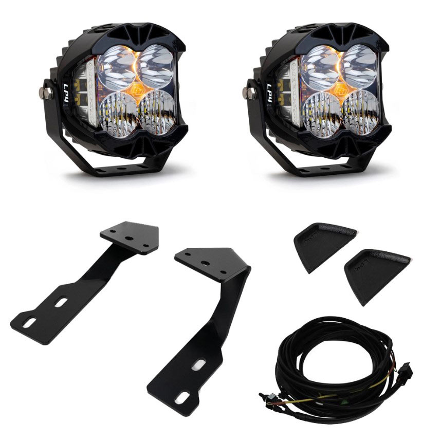 Baja Designs LP4 A-Pillar Light Kit For 2019-23 Sprinter by Agile Offroad