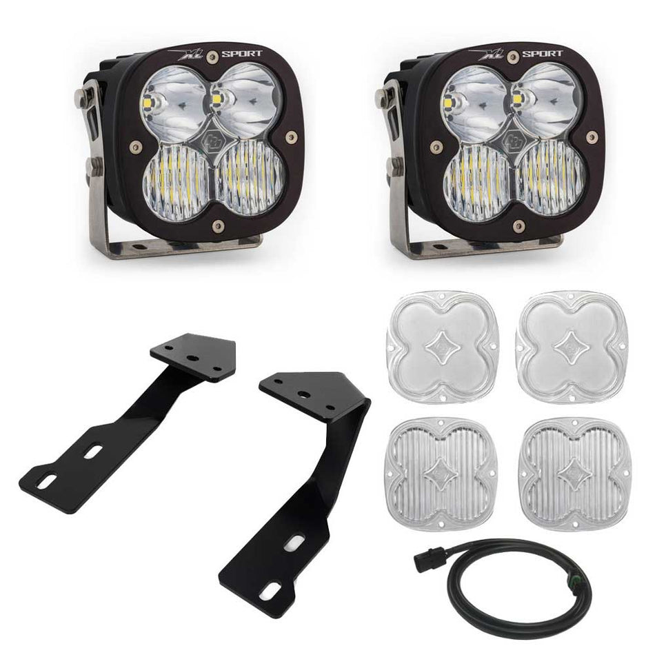 Baja Designs XL Sport A-Pillar Light Kit For 2019-23 Sprinter by Agile Offroad