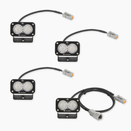 Baja Designs S2 Scene Light with Roof Handle Mount Kit for INEOS Grenadier by Agile Offroad