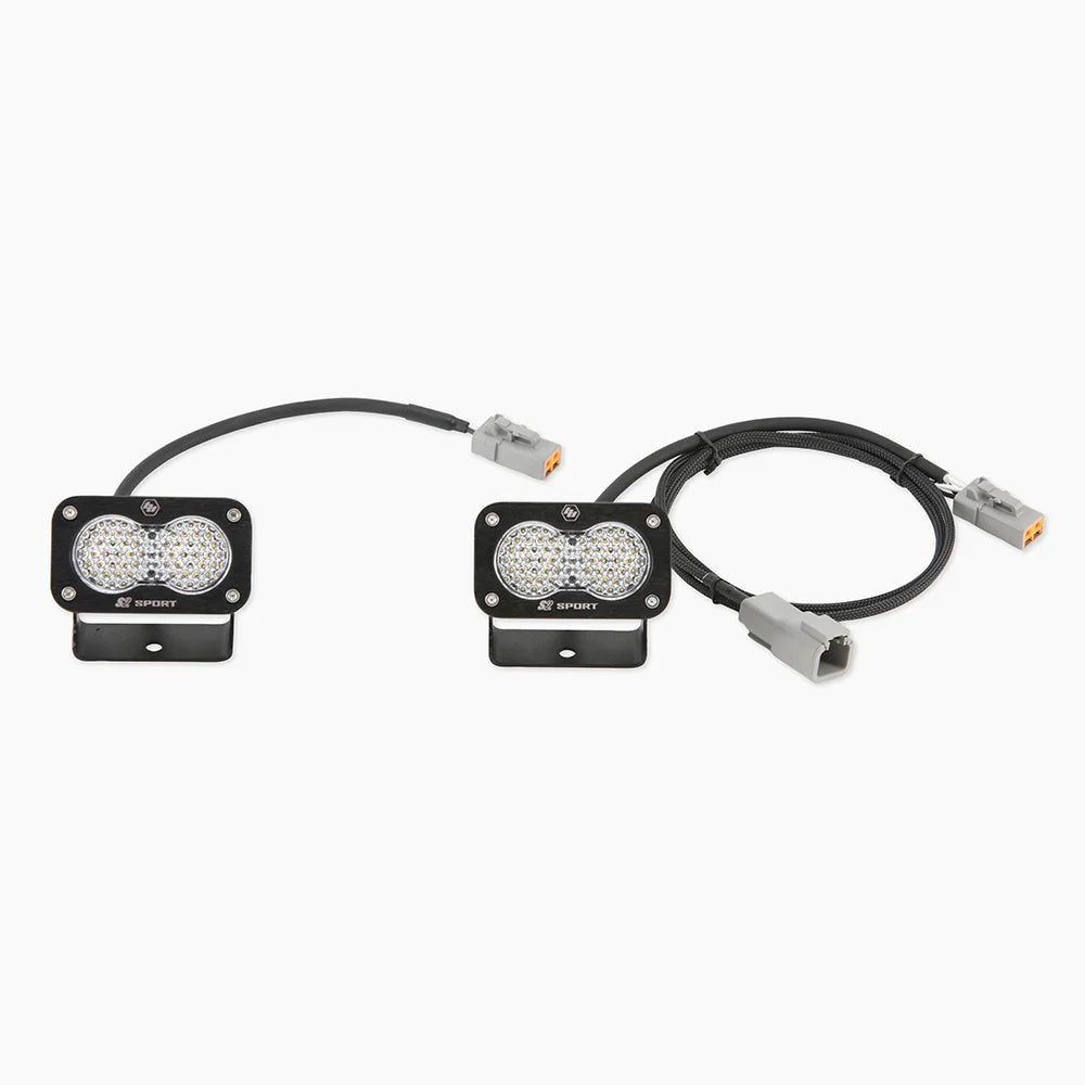 Baja Designs S2 Scene Light with Roof Handle Mount Kit for INEOS Grenadier by Agile Offroad