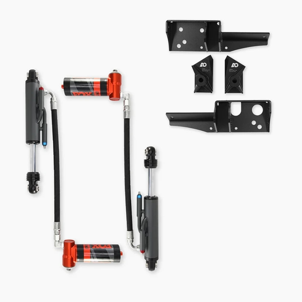 FOX Factory Race Series Front and Rear Auxiliary Reservoir Bypass