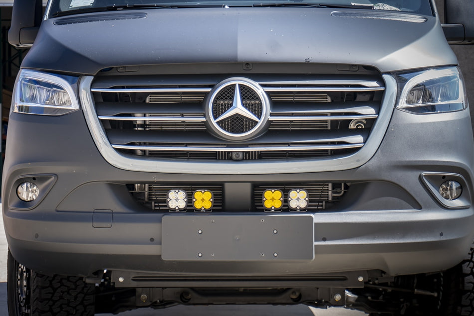 Front Step Light Bar for VS30 2019+ Sprinter by Agile Offroad