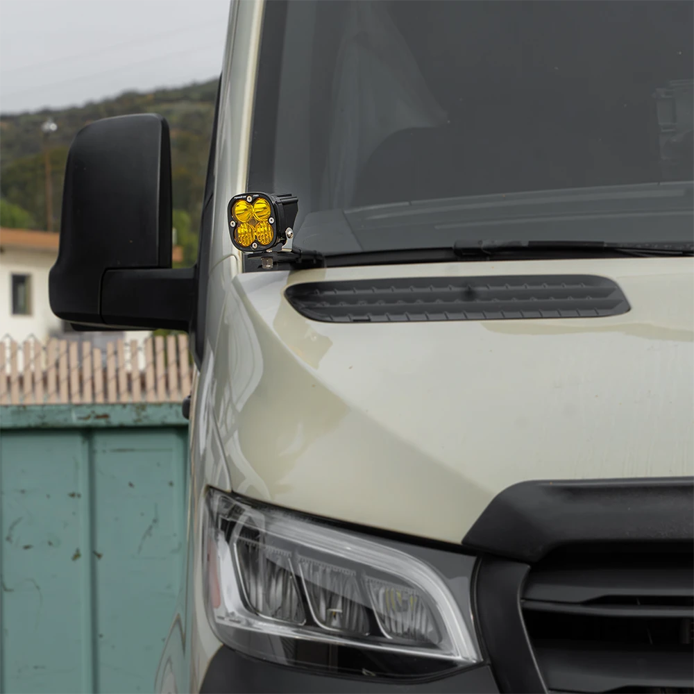 A-Pillar Cowl Light Bracket Kit for 2019+ Sprinter