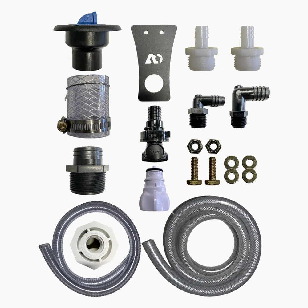 Fill Kit for Spare Tire Basket Water Tank for Sprinter