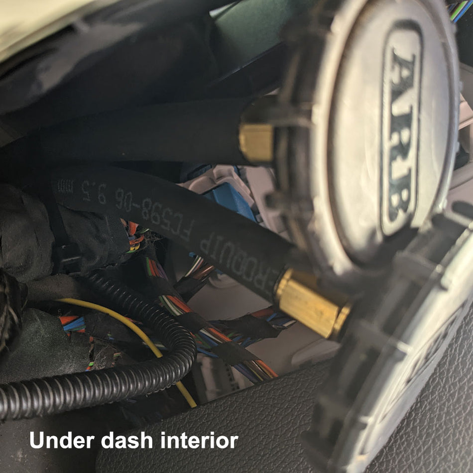Cold Air Breather Kit For ARB Twin On-board Air by Agile Offroad