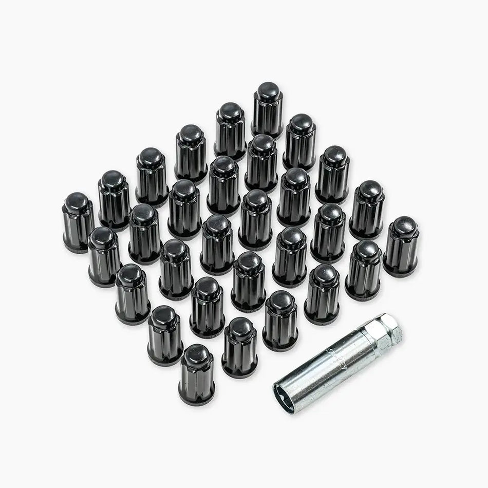 Gorilla Splined Lug Nuts for Ford Transit AWD Complete Kit by Agile Offroad