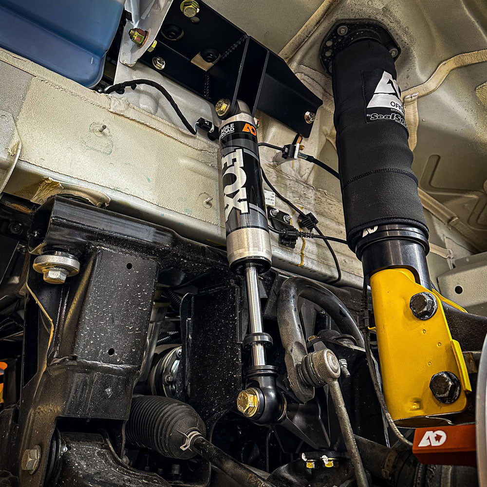 MAX Auxiliary Front Shocks For Sprinter 4x4 & AWD by Agile Offroad