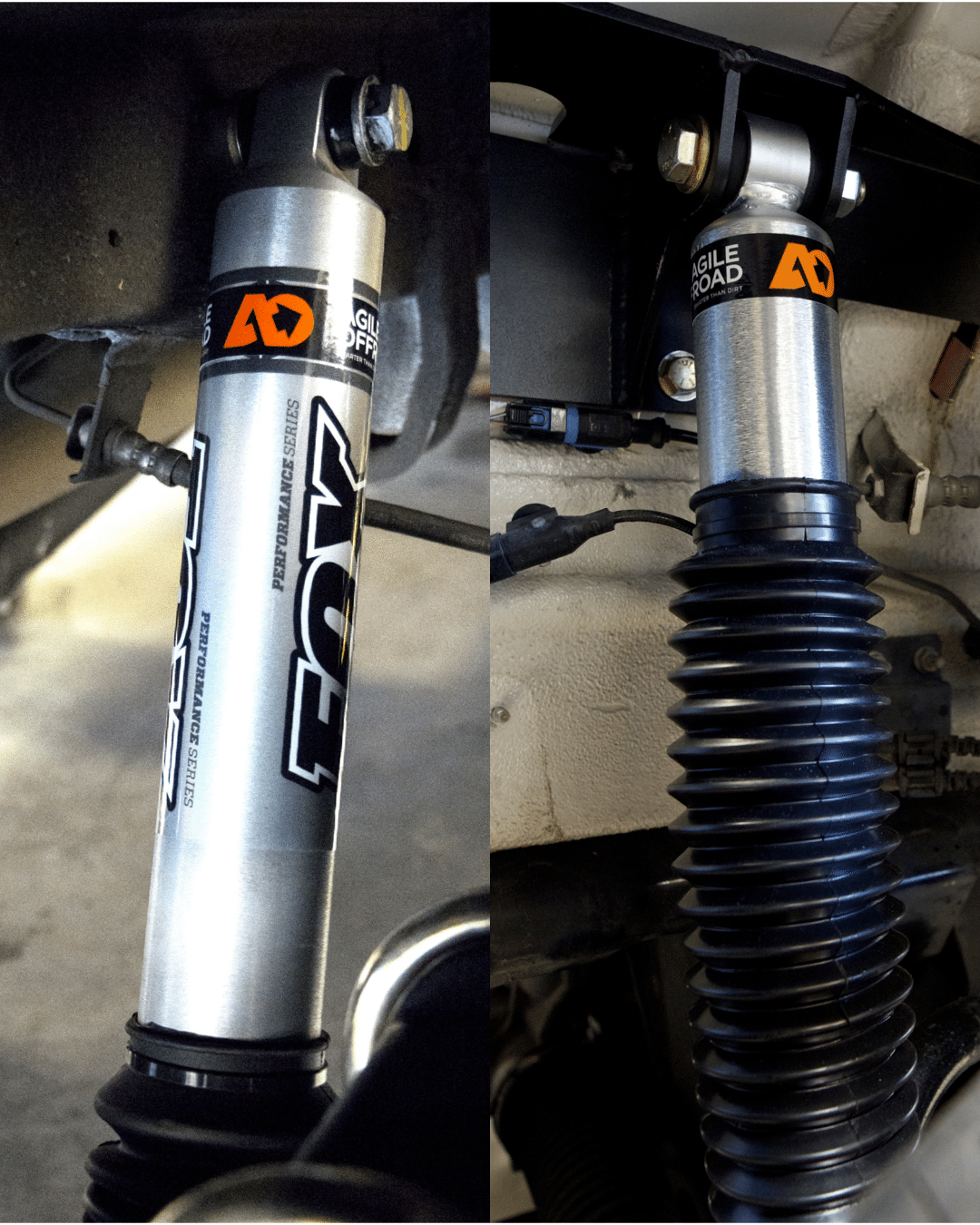 STS Shock Package for Sprinter 2500 4x4 by Agile Offroad
