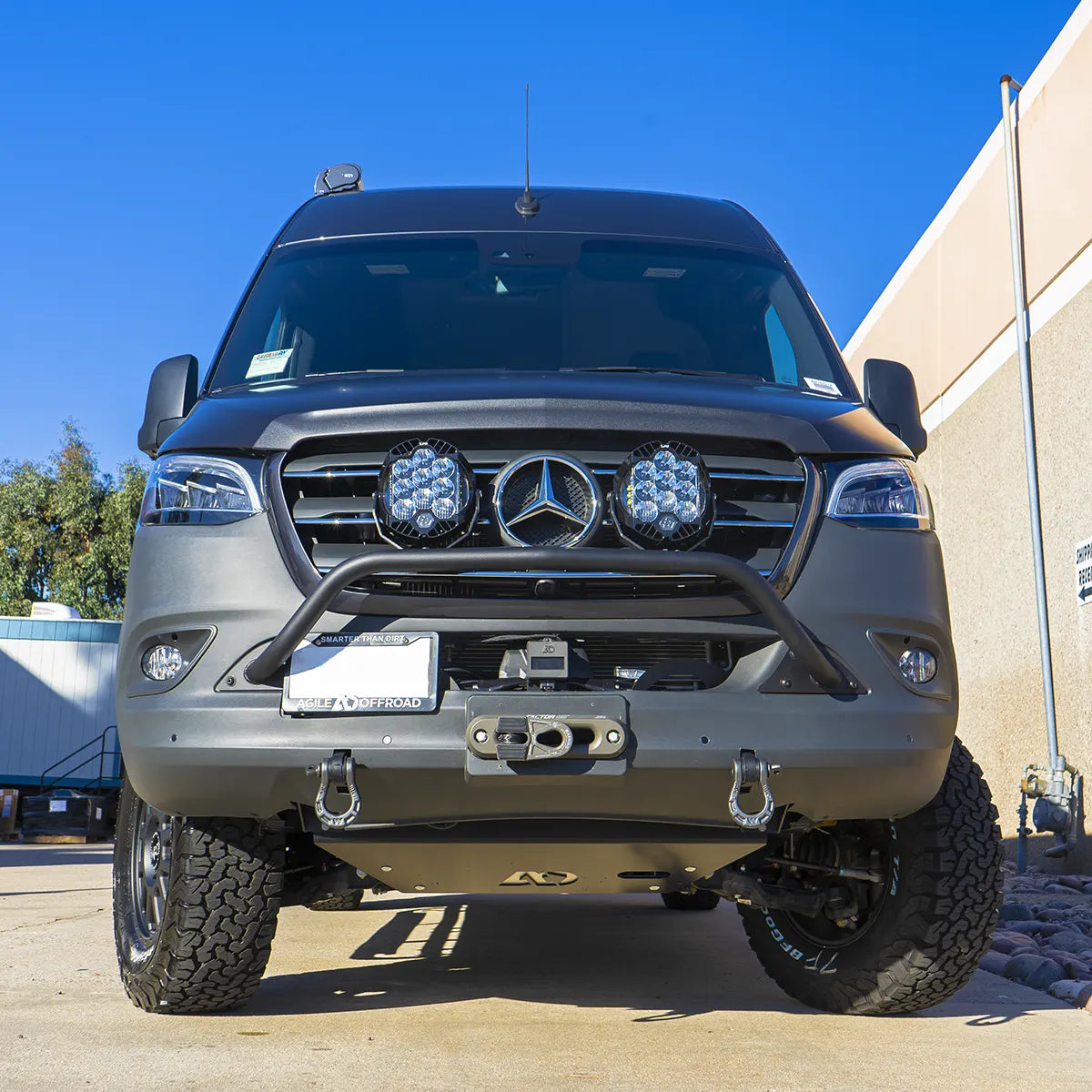Ferrata Front Light Mount For 2019+ Sprinter by Agile Offroad