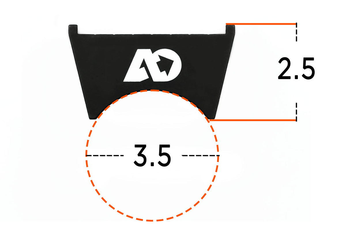 Axle & Frame Adaptor for H1 Scissor Jack by Agile Offroad