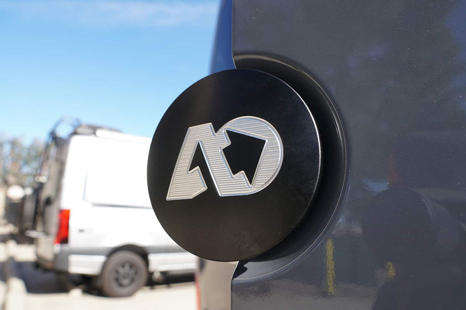 Black Rear Door Emblem for Mercedes Sprinter by Agile Offroad
