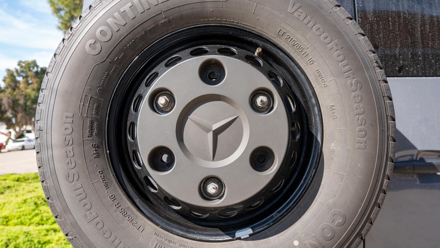 Rear Door Tire Carrier for NCV3 Sprinter (2007-2018) - Agile Offroad