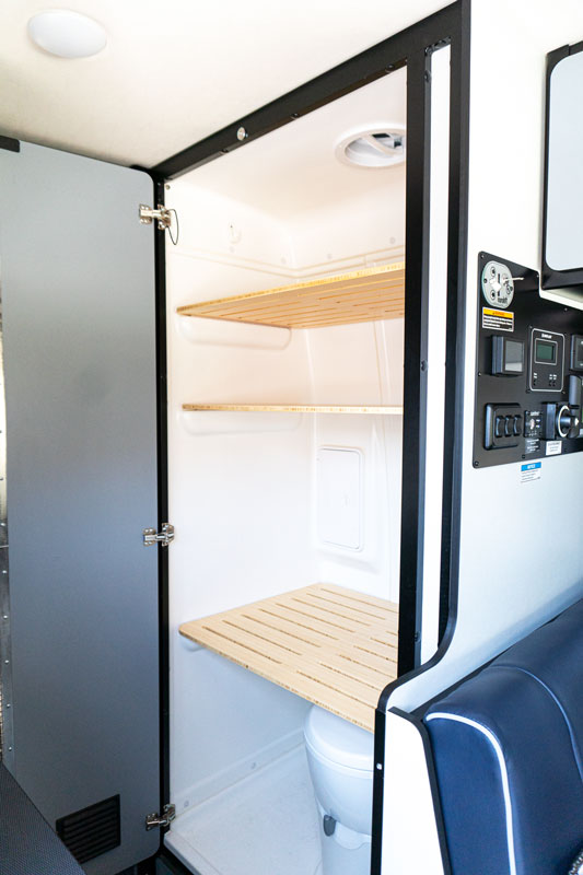 Shower Shelf for Revel Sprinter by Agile Offroad