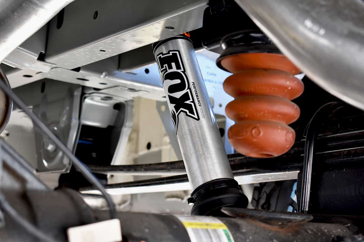 Agile tuned Fox 2.0 Rear Shocks for Ford Transit - Agile Offroad