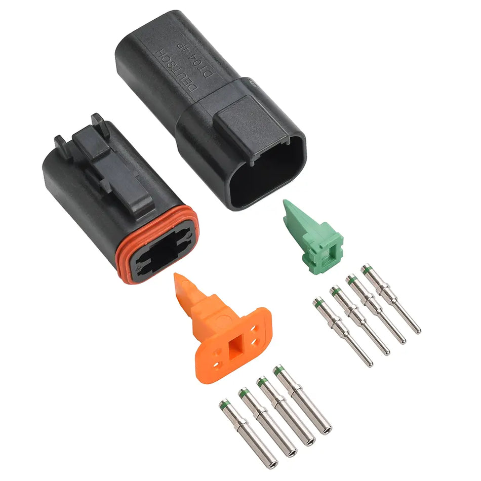 DT 4 Way Kit Solid Nickel 16-14 Black (Small) by Agile Offroad