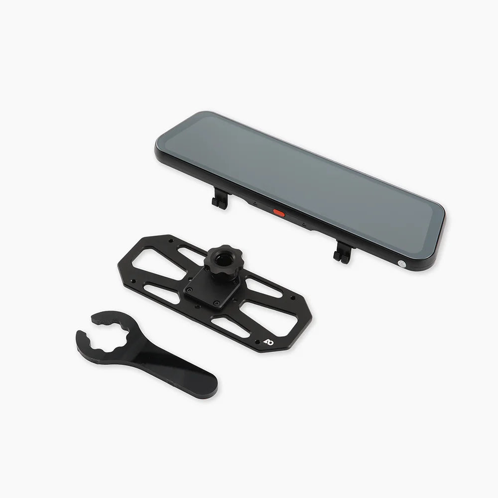Wolfbox Touch Screen Smart Mirror with Mount for INEOS Grenadier by Agile Offroad