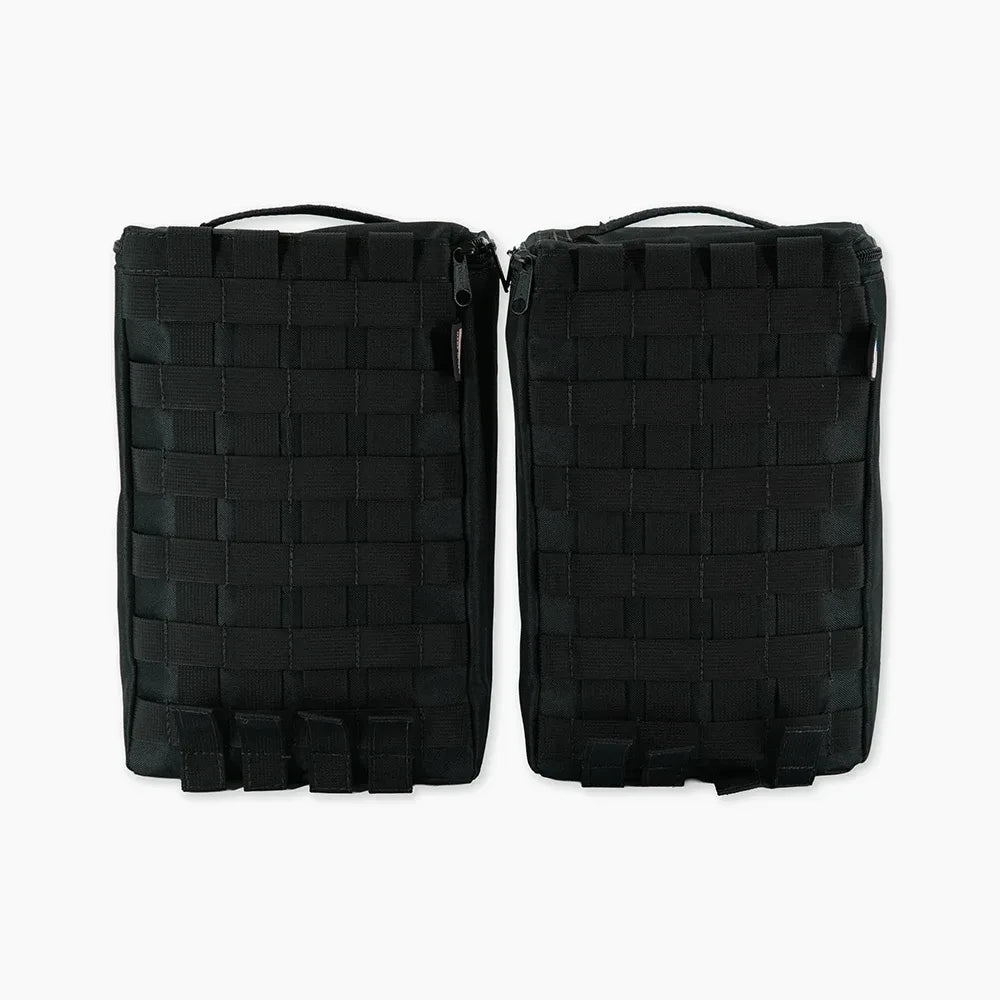 Zip MOLLE Bags (Pair) - Tall