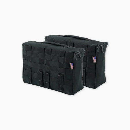 Zip MOLLE Bags (Pair) - Wide