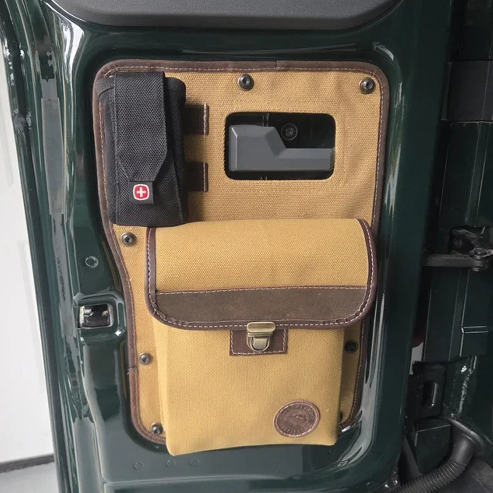Overland Outfitters Rear Door Narrow Single Pocket Storage for INEOS Grenadier