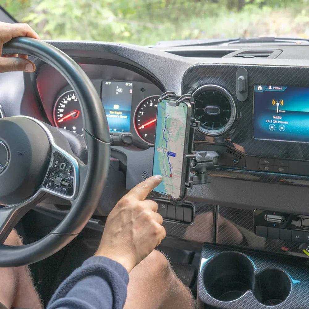 Cubby Phone RAM Mount Adapter for Sprinter Revel by Agile Offroad