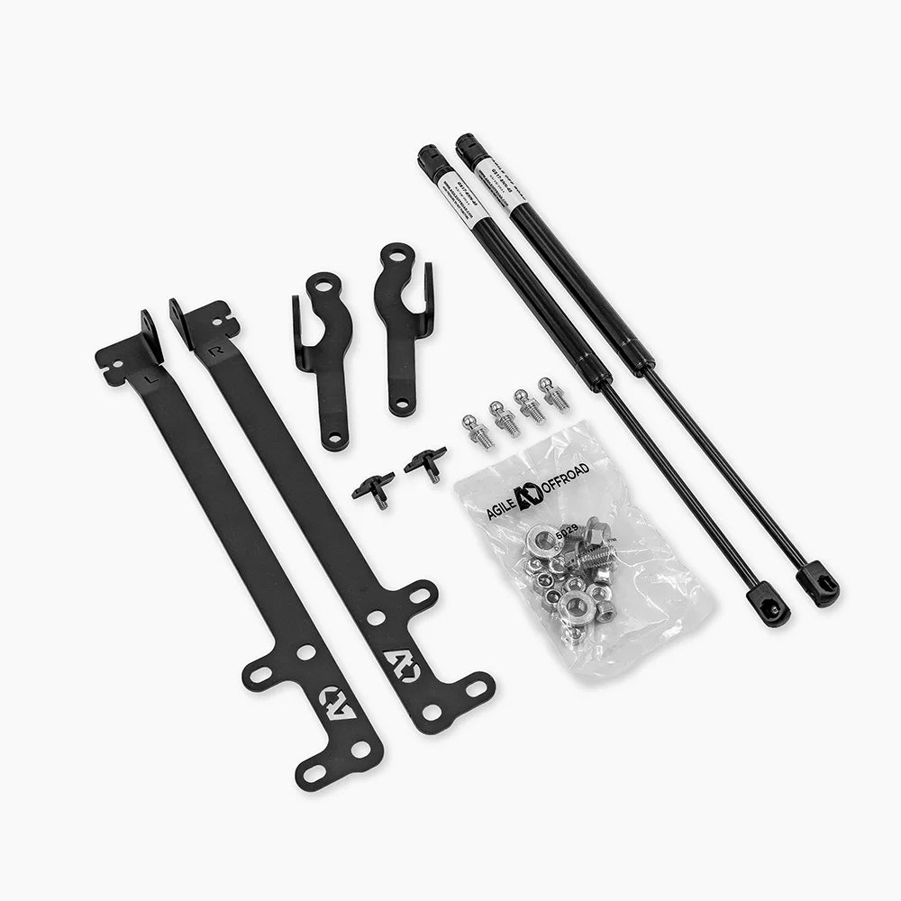 Hood Strut Kit for Ford Ranger Raptor by Agile Offroad 