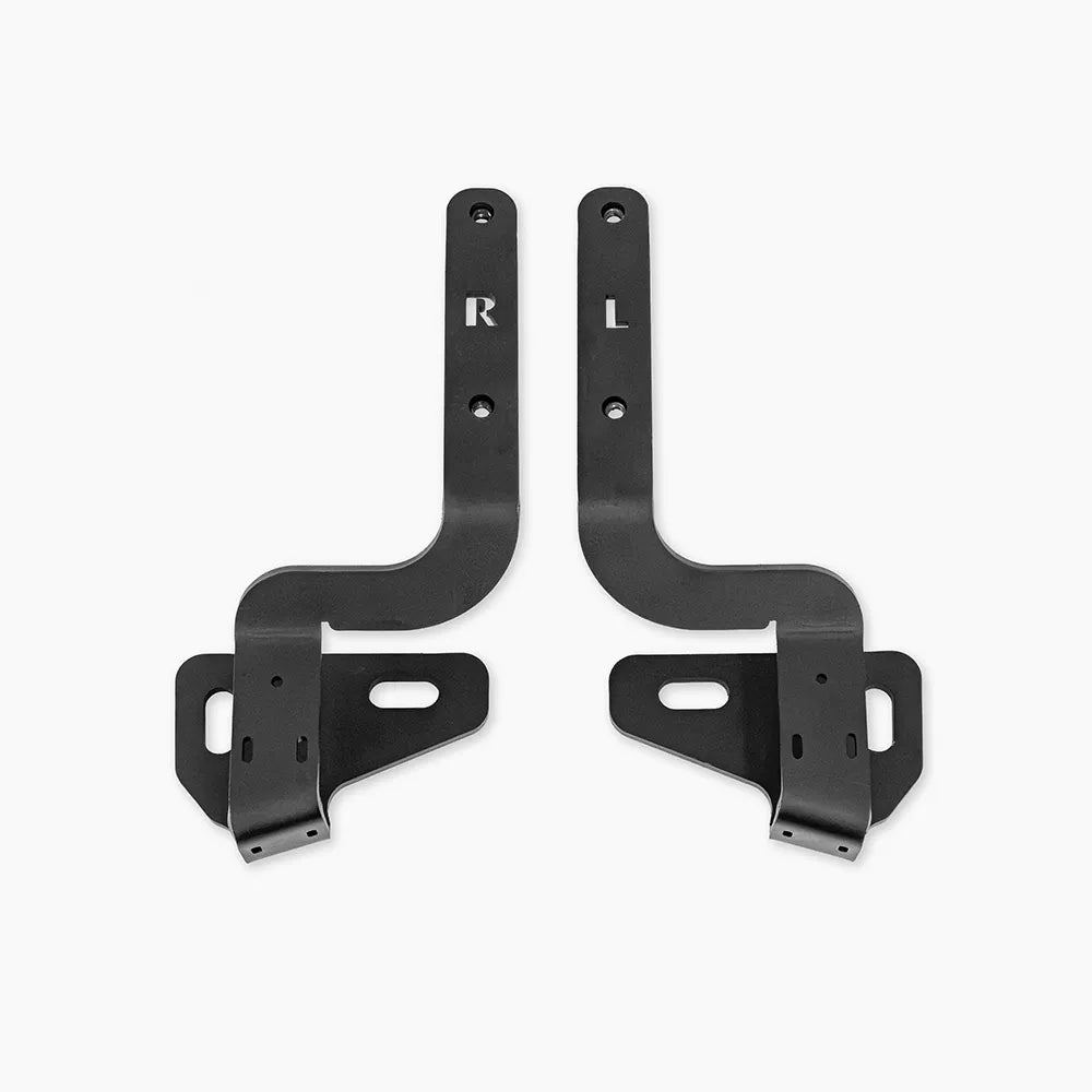 A-Pillar Ditch Light Hood Light Bracket Kit for Ford Ranger Raptor by Agile Offroad