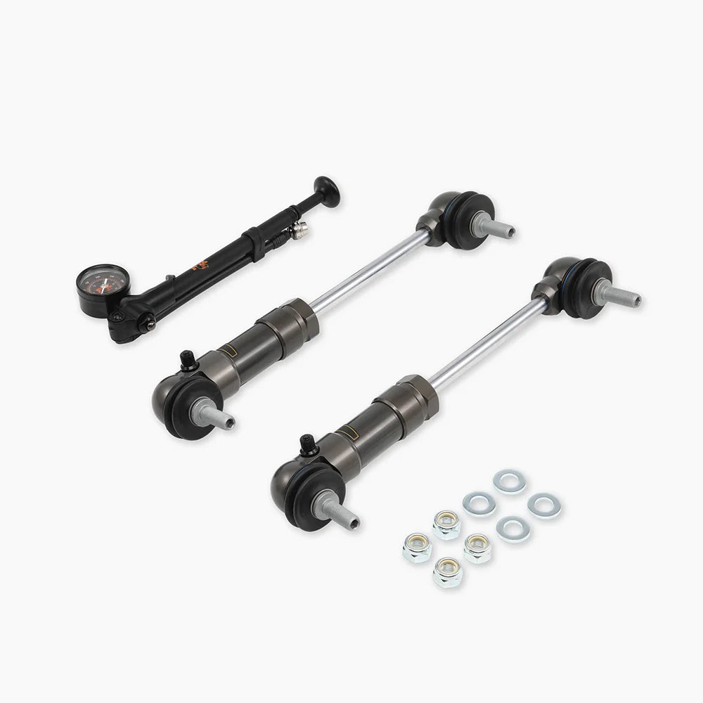 Apex airLYNX Adjustable Front Sway Bar Links w/ Pump for Ford Ranger Raptor by Agile Offroad