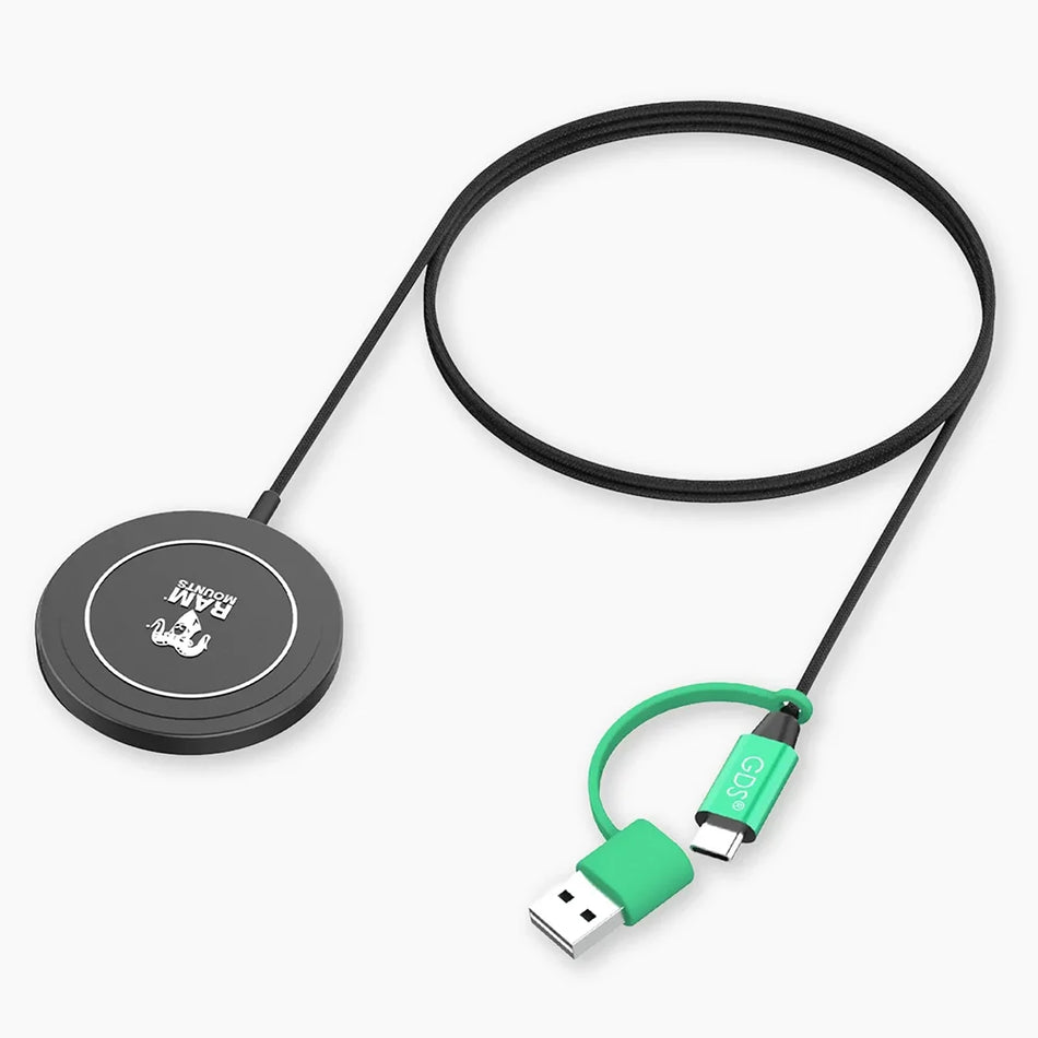 RAM Qi2 15W Wireless Charger by Agile Offroad