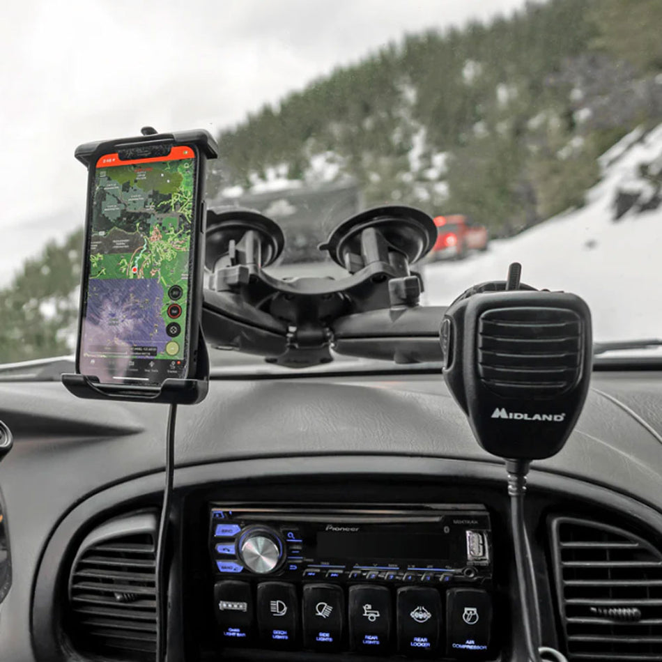 RAM Universal Microphone Clip Adapter by Agile Offroad