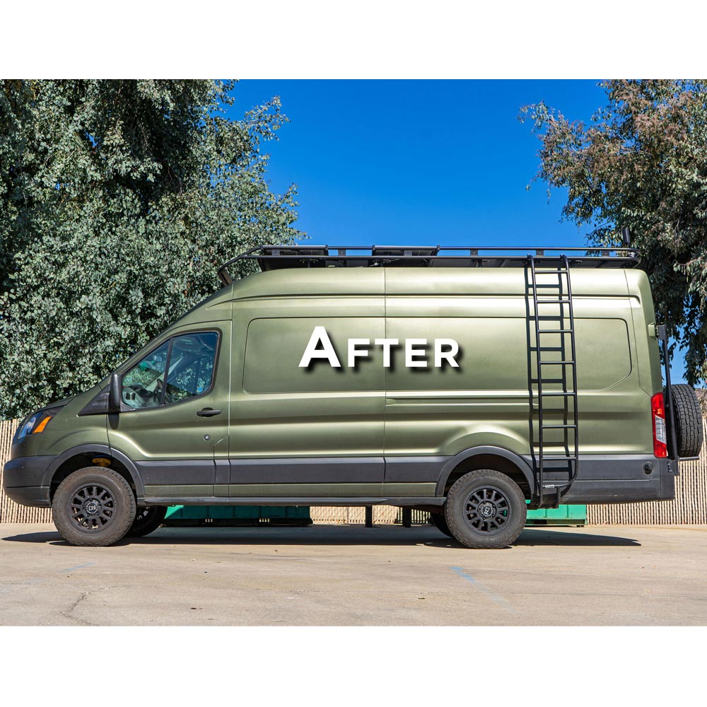 RIP Rear Leaf Springs for Ford Transit by Agile Offroad