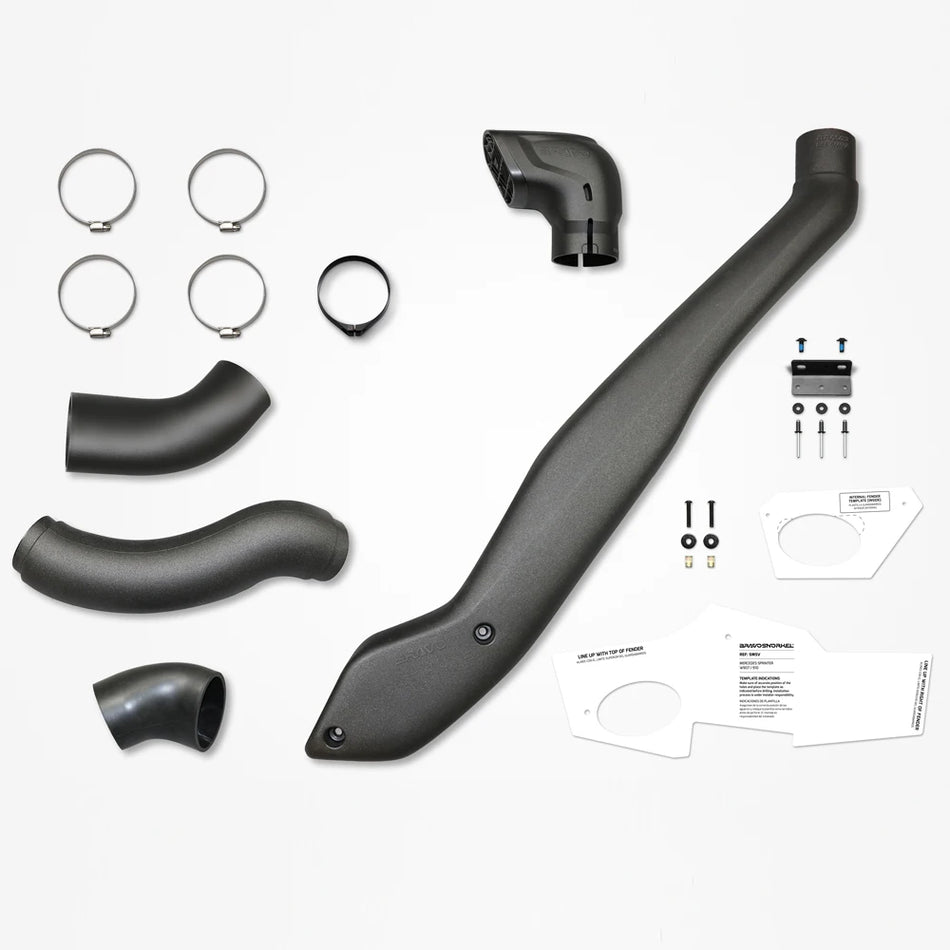 Bravo Snorkel Intake for 2019-22 6 Cyl Sprinter by Agile Offroad