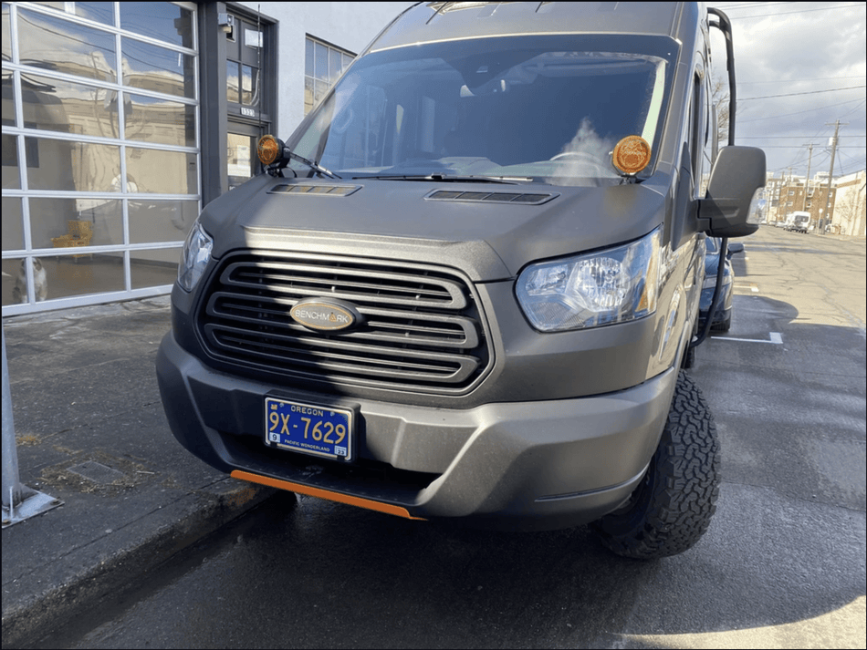 Terrawagen Aero Hood Spoiler for Ford Transit by Agile Offroad
