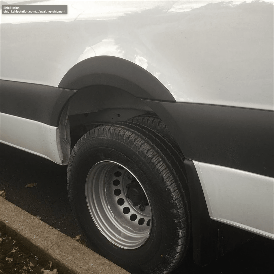 Terrawagen Fender Armor Kit for 2019+ Sprinter by Agile Offroad