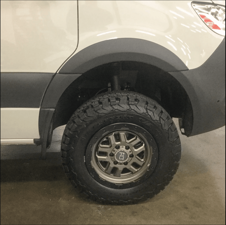 Terrawagen Fender Armor Kit for 2019+ Sprinter by Agile Offroad