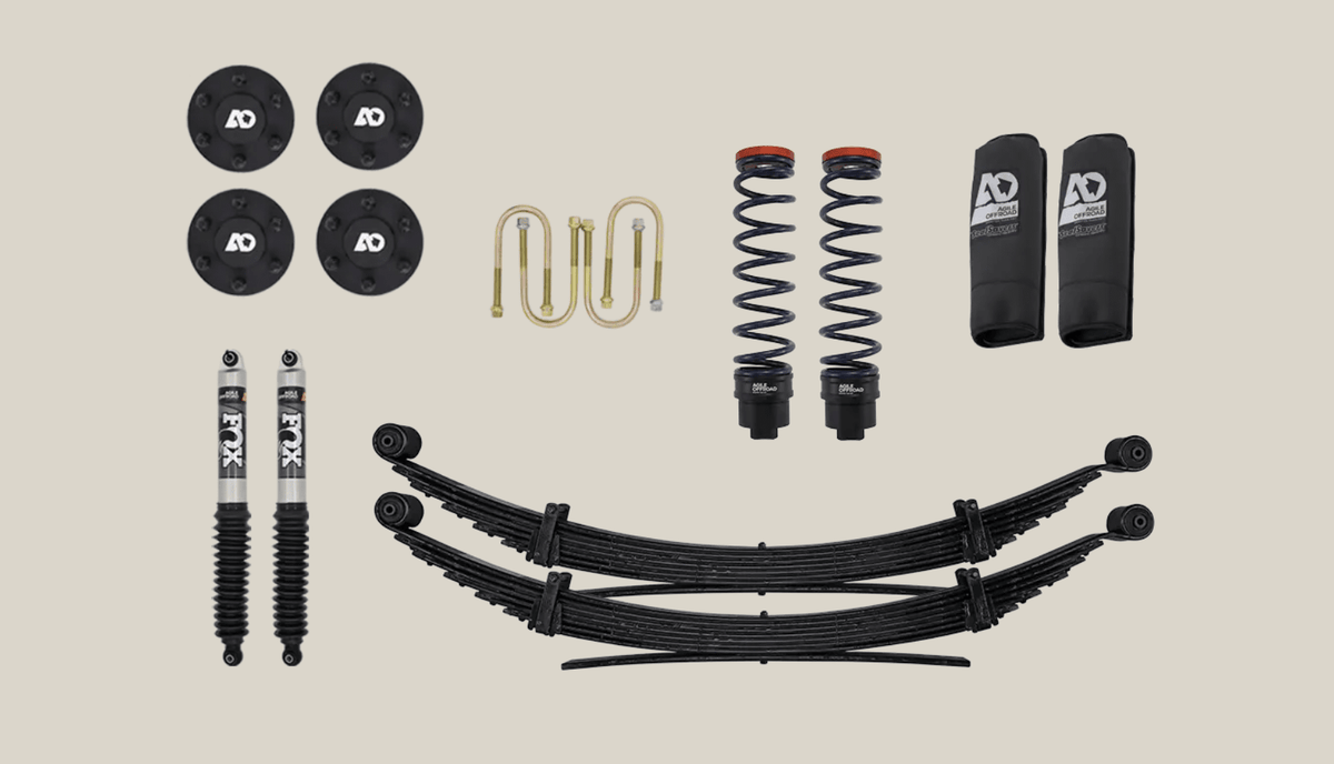 Complete Suspension Upgrade for 4WD Sprinter 2500