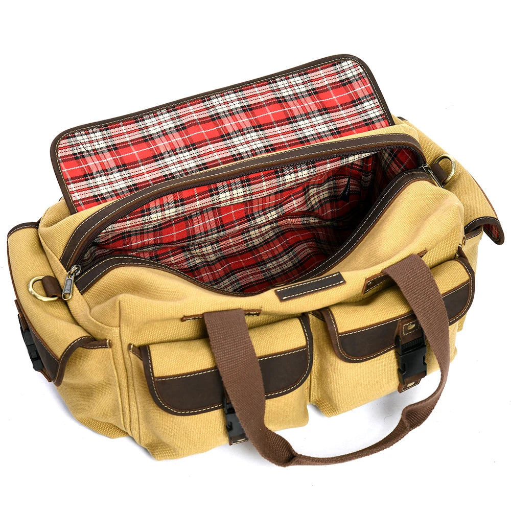 Overland Outfitters Overland Overnighter Travel Bag - Tan