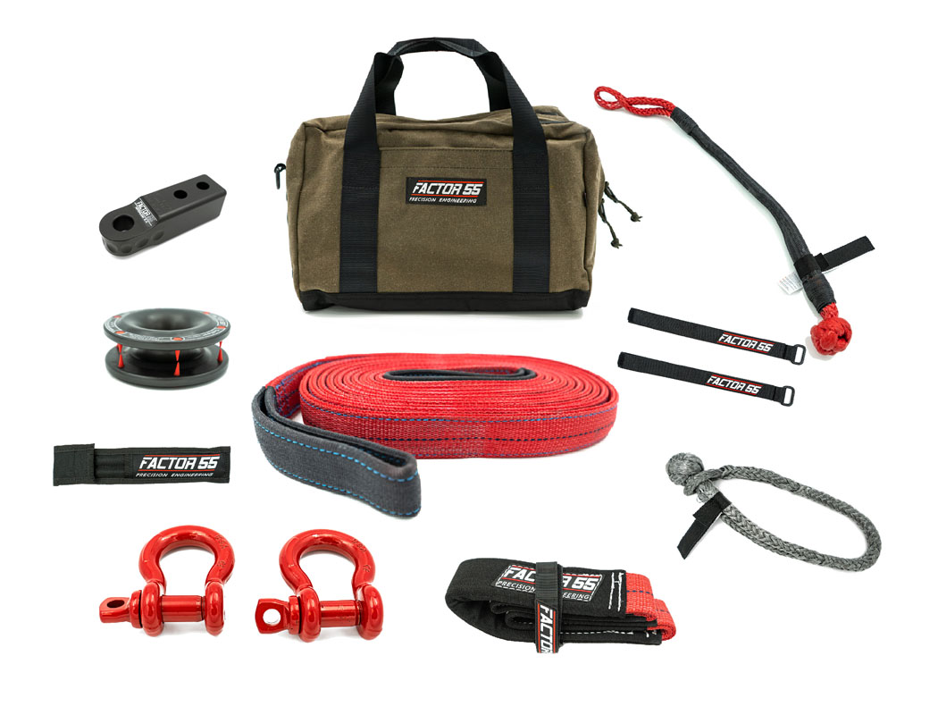 Factor 55 Sawtooth Vehicle Recovery Kit by Agile Offroad