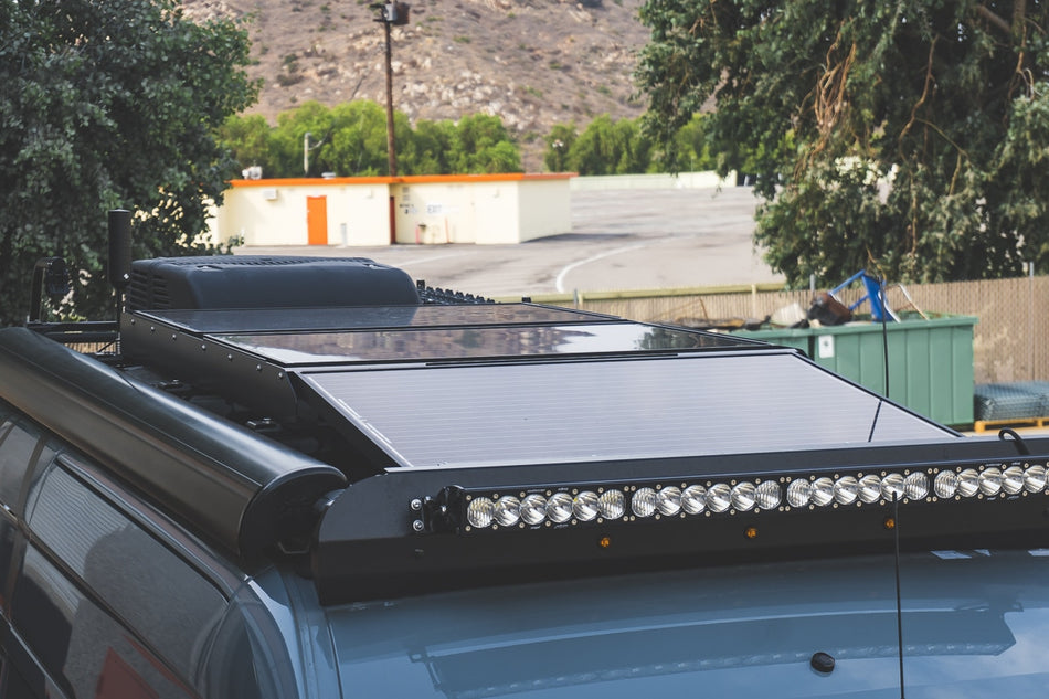Baja Designs Roof Rack Light Brackets for Revel Sprinter by Agile Offroad