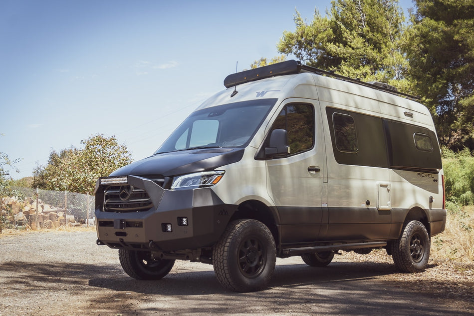 Roambuilt Front Bumper for 2019+ Sprinter by Agile Offroad