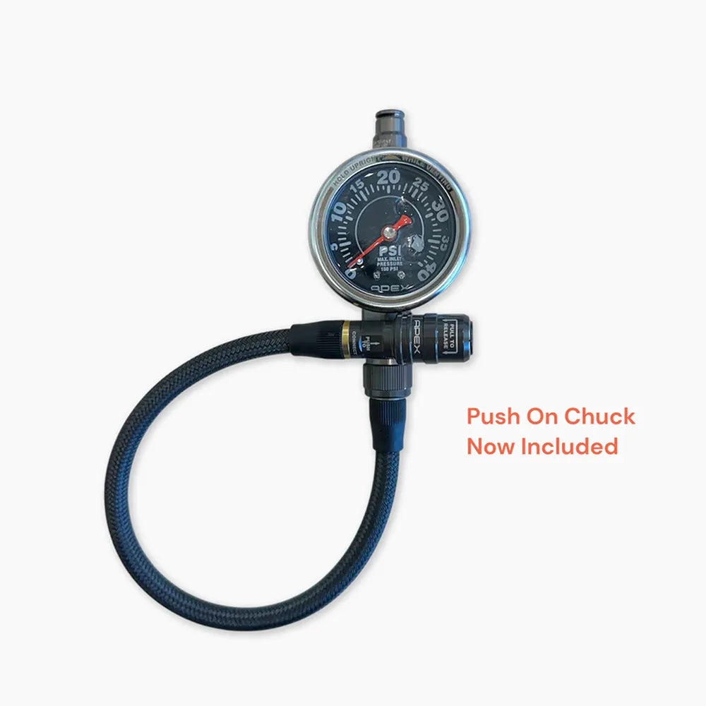 Apex Precision Pressure Gauge by Agile Offroad 