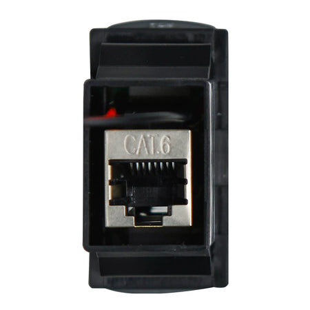 RJ45 Pass-Through Adaptor - Type 6 (Red) by GME
