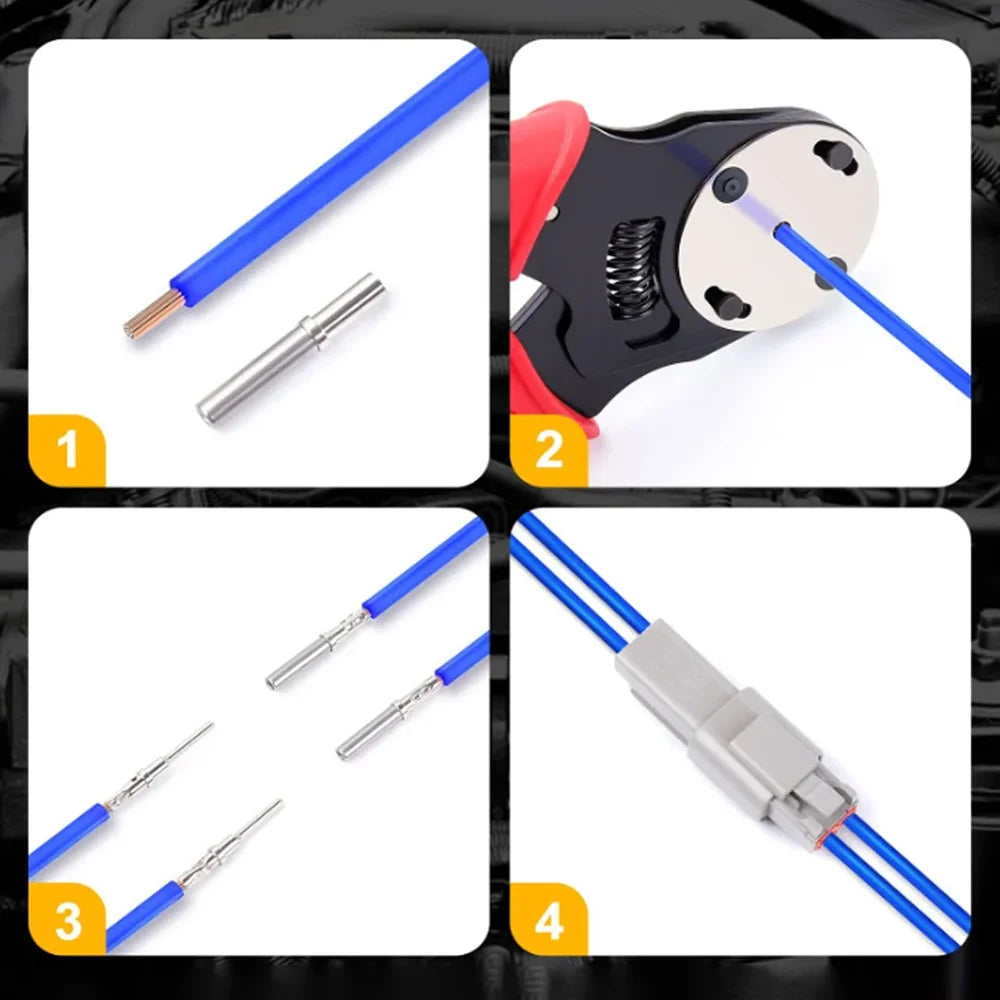 Deutsch Closed Barrel Crimp Tool by Agile Offroad