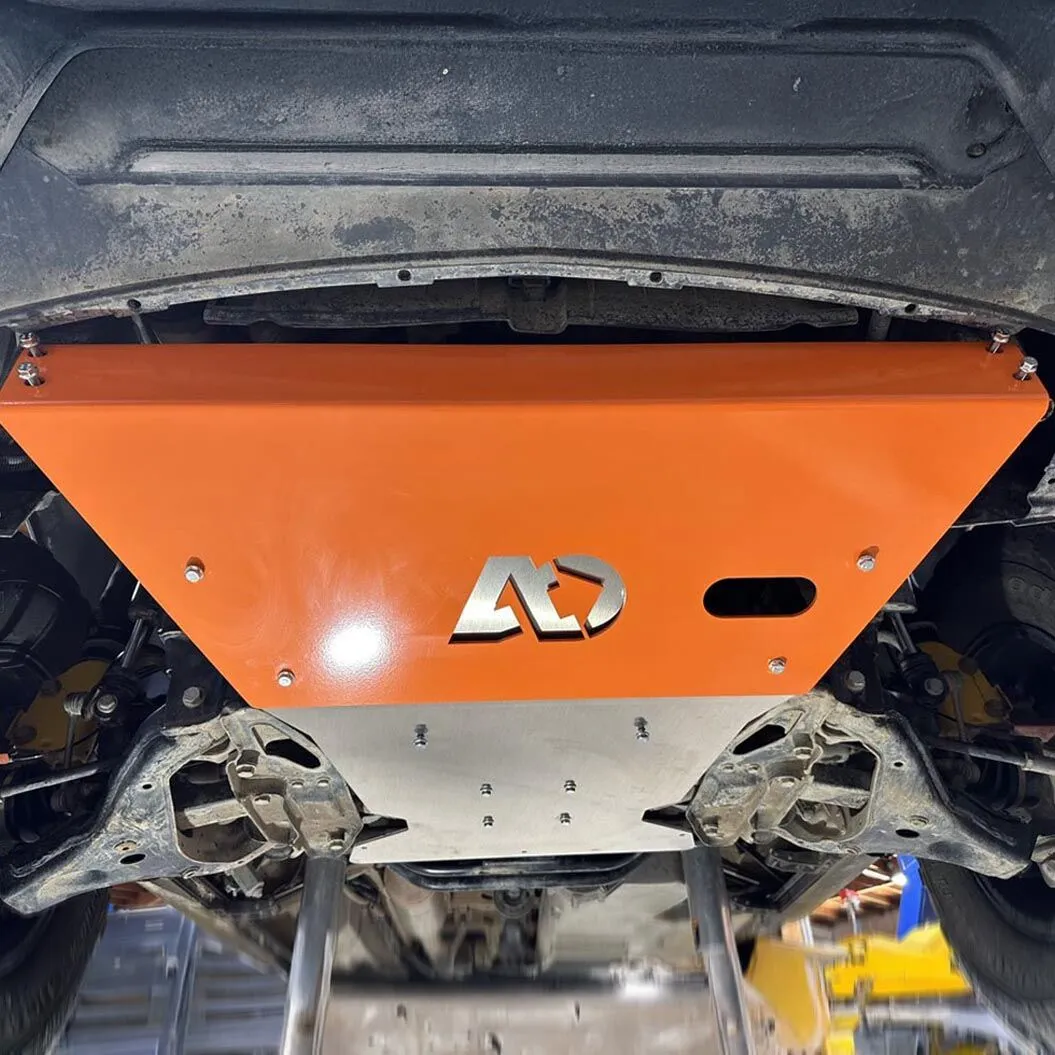 AOR4010-Install-Skid Plate For 2015-22 Sprinter 4×4 2500 by Agile Offroad