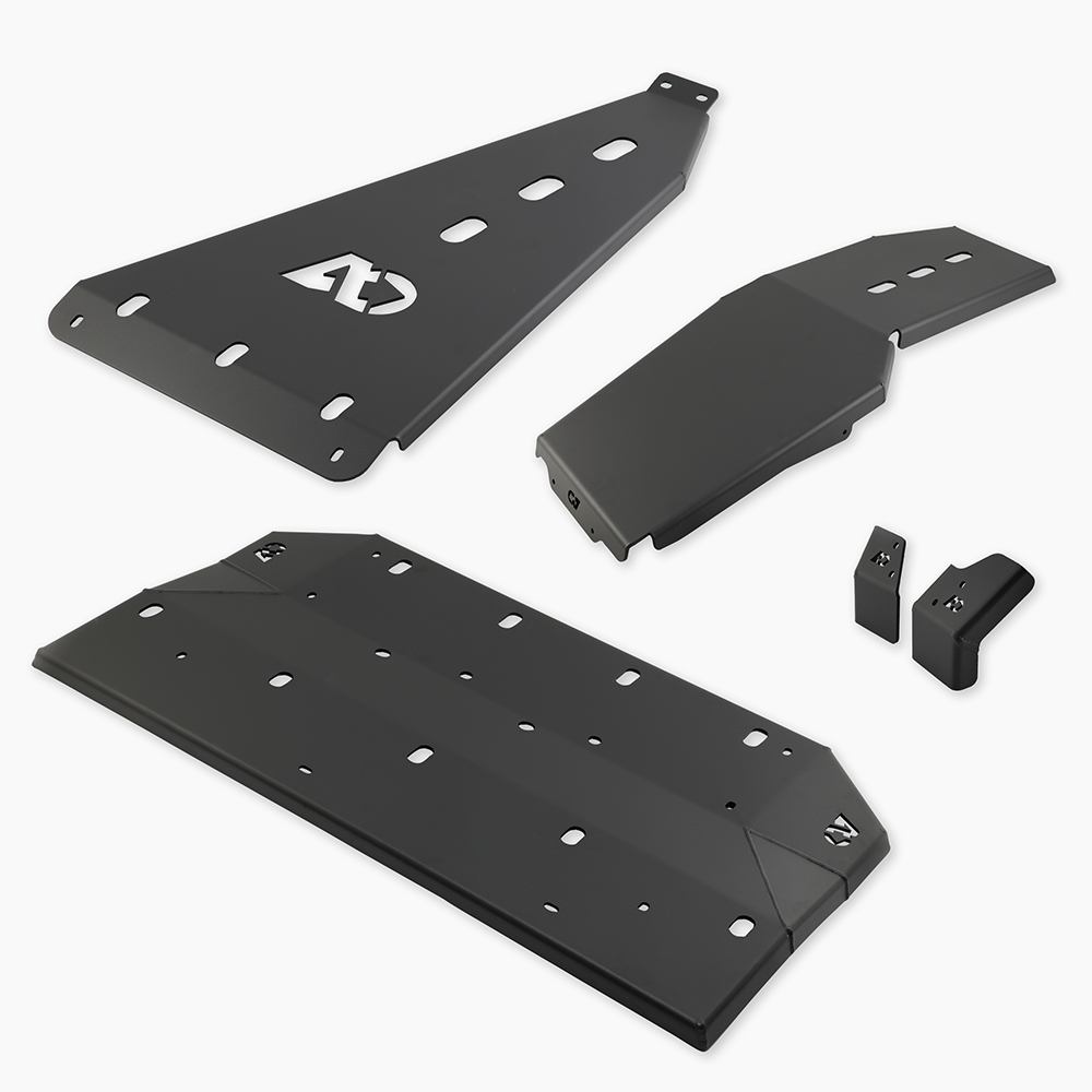 AO-P1G-1-1-BLK Complete Skid Plate Set for INEOS Grenadier - Black