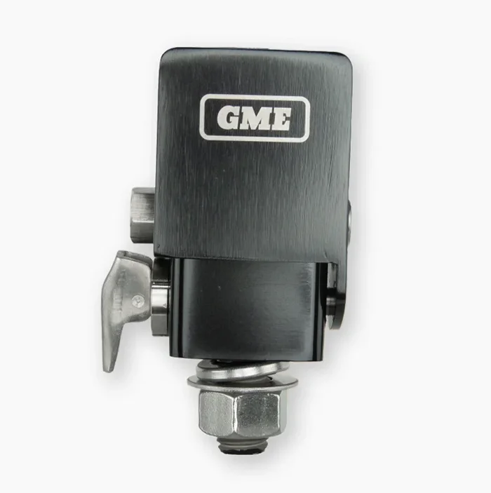 Fold-Down Antenna Mounting Bracket - Black by GME